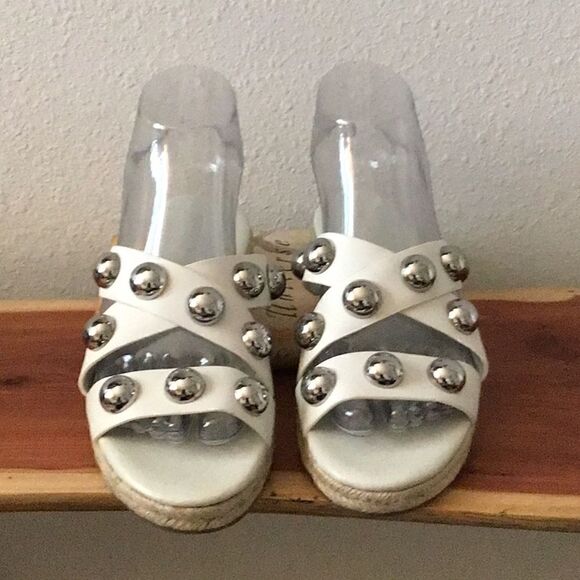 Marc Fisher Prisca Ball Studded Espadrille 6 - Picture 6 of 11